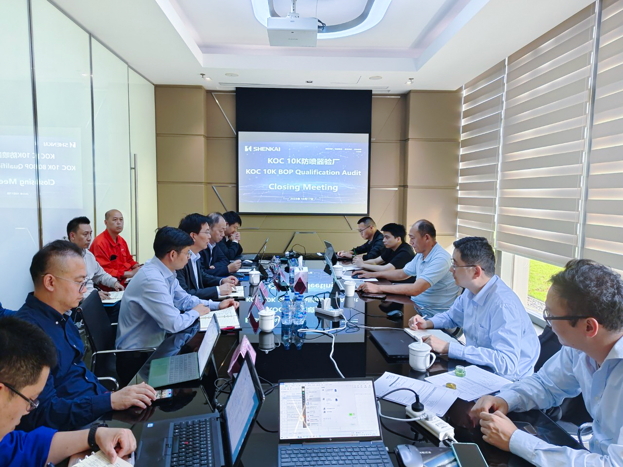Shenkais 10Kpsi well control products have successfully obtained the supplier qualification for network access from Kuwait Oil Company (KOC)(ͼ3)